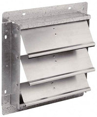 Fantech - 20-1/2 x 20-1/2" Square Wall Dampers - 21" Rough Opening Width x 21" Rough Opening Height, For Use with 2VLD20, 2VHD20, 2DRV20, 2STV20, 2CAV20 - Top Tool & Supply