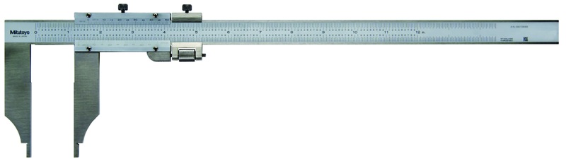 12" LONG JAW VERNIER CALIPER W/FINE - Top Tool & Supply