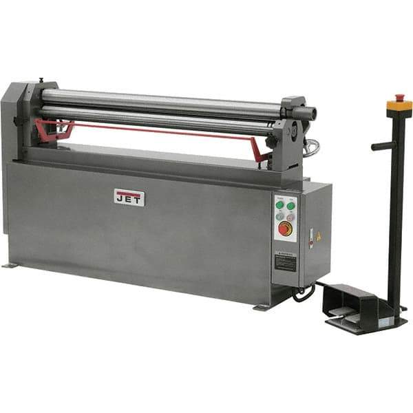 Jet - Electric Slip Roll - 5/16, 3/8, 1/2 Inch Wire Groove Width - Top Tool & Supply