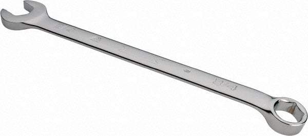 Proto - 3/4" 6 Point Combination Wrench - 15° Head Angle, 11-1/32" OAL, Steel, Chrome Finish - Top Tool & Supply