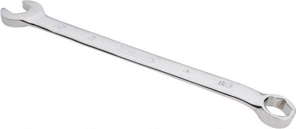 Proto - 16mm 6 Point Combination Wrench - 15° Offset Angle, 9-13/32" OAL, Steel, Chrome Finish - Top Tool & Supply