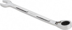 Proto - 9mm 12 Point Combination Wrench - 15° Head Angle, 5-43/64" OAL, Steel, Chrome Finish - Top Tool & Supply