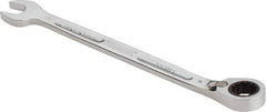 Proto - 11mm 12 Point Combination Wrench - 15° Head Angle, 6-29/64" OAL, Steel, Chrome Finish - Top Tool & Supply