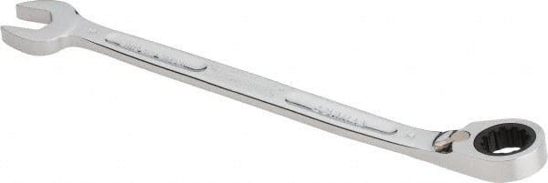 Combination Wrench: 8-49/64'' OAL, Steel, Chrome-Plated