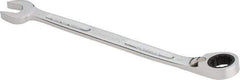 Proto - 14mm 12 Point Combination Wrench - 15° Head Angle, 8-49/64" OAL, Steel, Chrome Finish - Top Tool & Supply