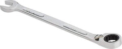 Proto - 16mm 12 Point Combination Wrench - 15° Head Angle, 9-33/64" OAL, Steel, Chrome Finish - Top Tool & Supply