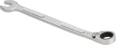 Proto - 17mm 12 Point Combination Wrench - 15° Head Angle, 10-17/64" OAL, Steel, Chrome Finish - Top Tool & Supply