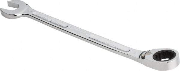 Proto - 22mm 12 Point Combination Wrench - 15° Head Angle, 12-35/64" OAL, Steel, Chrome Finish - Top Tool & Supply