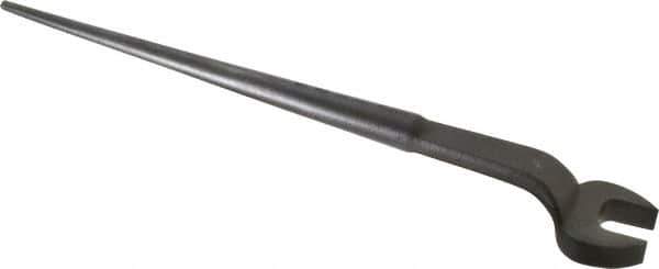 Proto - 15/16" Standard Spud Handle Open End Wrench - 12" OAL, Single End, Black Finish - Top Tool & Supply