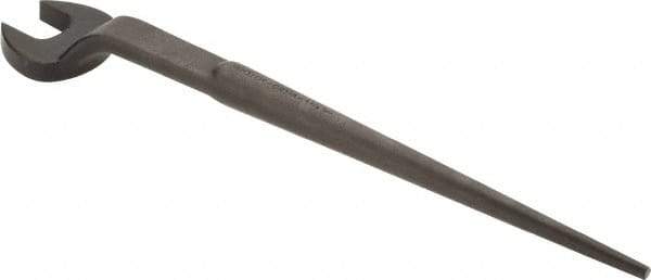 Proto - 1-7/8" Standard Spud Handle Open End Wrench - 23-1/4" OAL, Single End, Black Finish - Top Tool & Supply