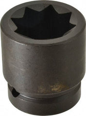 Proto - 1" Drive 1-3/8" Impact Socket - 8 Points, 2-13/16" OAL - Top Tool & Supply