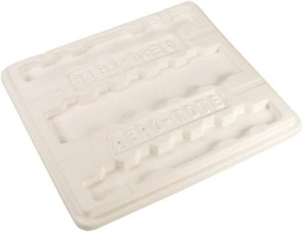 Remco - White Polyethylene Lid for Aero Tote - 37-1/4" Wide x 41-1/4" Long - Top Tool & Supply