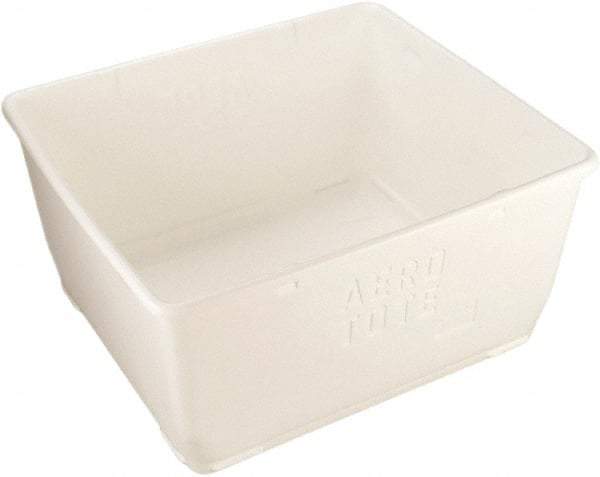 Remco - 82 Gal White Polyethylene Tub - 20-3/4" High x 37" Diam - Top Tool & Supply