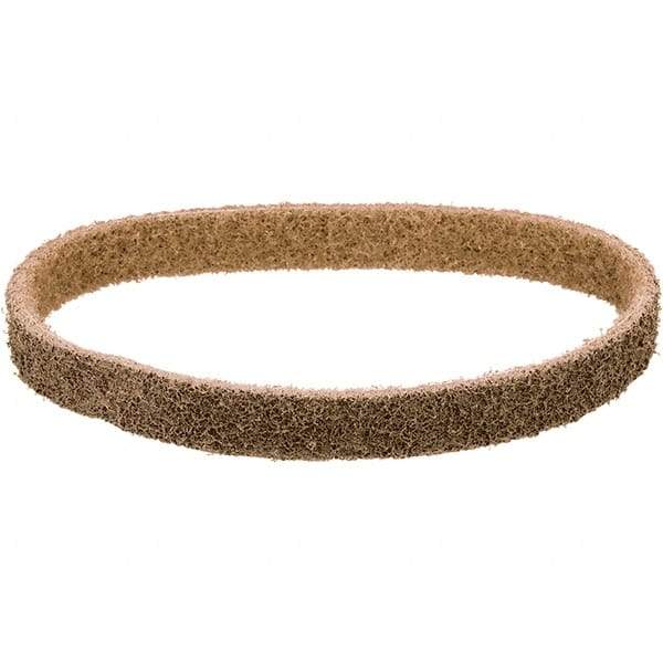 Dynabrade - 1" Wide x 18" OAL, Aluminum Oxide Abrasive Belt - Aluminum Oxide, Coarse, Nonwoven, Cloth Backing, Wet/Dry - Top Tool & Supply