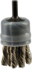 Osborn - 1" Brush Diam, Knotted, End Brush - 20,000 Max RPM - Top Tool & Supply