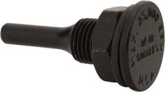 Osborn - 1/4" Arbor Hole to 1/4" Shank Diam Drive Arbor - For Small Diam Wheel Brushes - Top Tool & Supply