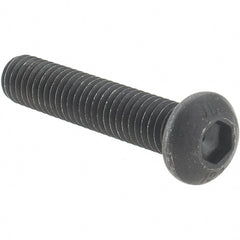 Value Collection - M6x1.00 Metric Coarse Hex Socket Button Cap Screw - Top Tool & Supply