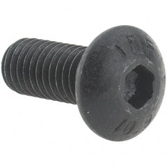 Value Collection - M5x0.80 Metric Coarse Hex Socket Button Cap Screw - Top Tool & Supply