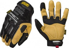 Mechanix Wear - Size 2XL (12) Synthetic Leather/TPR/PORON XRD General Protection Work Gloves - For General Purpose, Uncoated, Hook & Loop Cuff, Full Fingered, Black, Paired - Top Tool & Supply