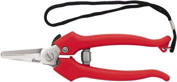 Clauss - 3" LOC, 9-15/32" OAL Scissors - Steel Handle, For Paper, Fabric - Top Tool & Supply