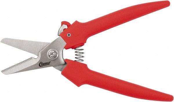 Clauss - 3" LOC, 10-1/2" OAL Chrome Plated Scissors - Steel Handle, For Paper, Fabric - Top Tool & Supply