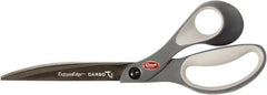 Clauss - 7" LOC, 10" OAL Carbonitride Titanium Steel Shears - Glass Filled Nylon Handle, For Paper, Fabric - Top Tool & Supply