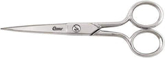 Clauss - 2" LOC, 6" OAL Cutlery Steel Scissors - Steel Handle, For Paper, Fabric - Top Tool & Supply