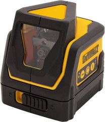 DeWALT - 2 Beam 165' Max Range Line Laser Level - Red Beam, 3/32" Accuracy, Battery Included - Top Tool & Supply