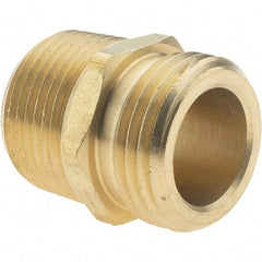 Value Collection - 3/4 x 3/4 Garden Hose Adapter - Brass, Male Hose to Male Pipe Connector - Top Tool & Supply