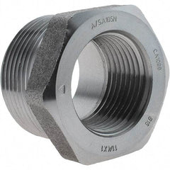 Value Collection - Size 1-1/4 x 1", Class 3,000, Forged Carbon Steel Black Pipe Bushing - NPT End Connection - Top Tool & Supply