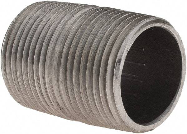 Value Collection - Schedule 40, 3/4" Diam x 1-3/8" Long Pipe Nipple - Threaded - Top Tool & Supply