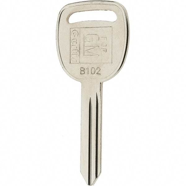 Value Collection - GM Key Blank - Nickel - Top Tool & Supply