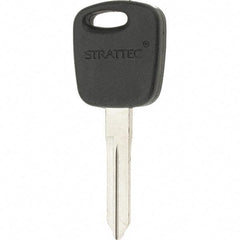 Value Collection - Strattec Transponder Key Blank - Nickel/Plastic - Top Tool & Supply