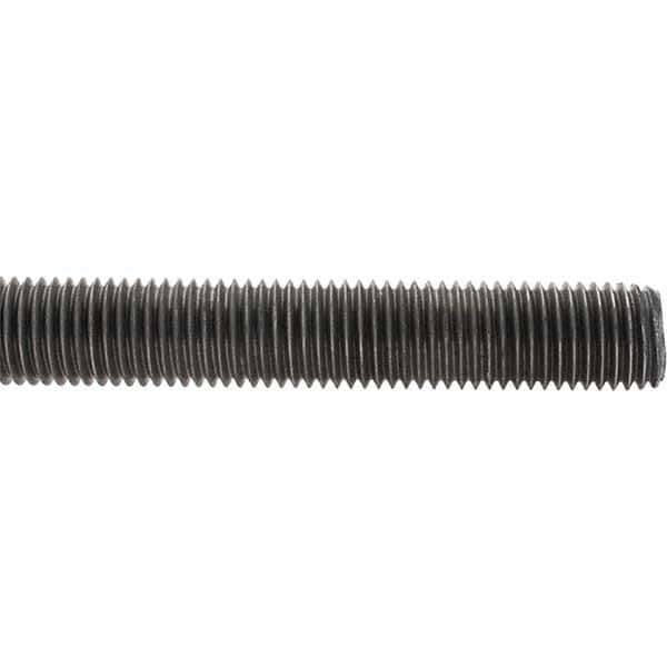 Value Collection - M20x2.5 1m Long, Steel Metric Threaded Rod - Zinc-Plated Finish - Top Tool & Supply