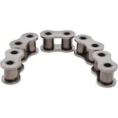 Value Collection - ANSI 60, Roller Chain Link - For Use with Stainless Steel Single Strand Chain - Top Tool & Supply