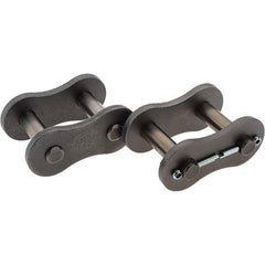 Value Collection - ANSI 140, Cottered Roller Chain Connecting Link - For Use with Single Strand Chain - Top Tool & Supply