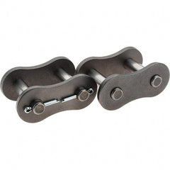 Value Collection - ANSI 160, Cottered Roller Chain Connecting Link - For Use with Single Strand Chain - Top Tool & Supply