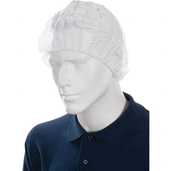 Value Collection - Disposable Beard Covers, Bouffants & Hairnets Type: Hairnet Material: Nylon - Top Tool & Supply