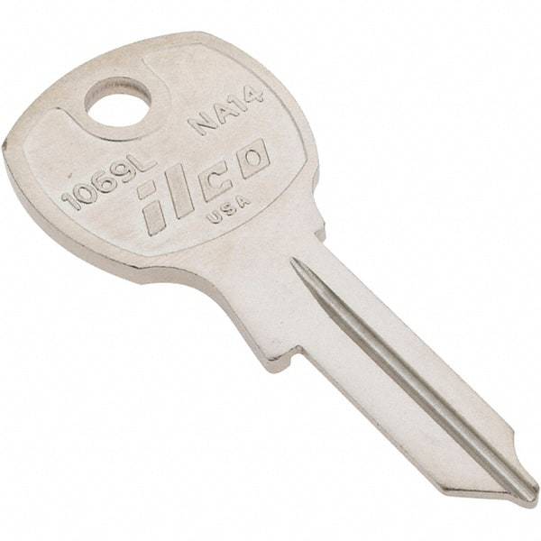 Value Collection - National Cabinet Key Blank - Nickel - Top Tool & Supply