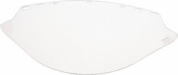 Value Collection - Clear Propionate Face Shield - 20" High x 10" Wide x 0.6" Thick - Top Tool & Supply