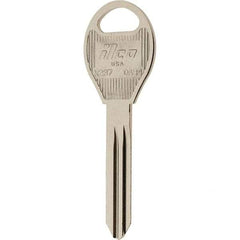 Value Collection - Nissan Key Blank - Nickel - Top Tool & Supply