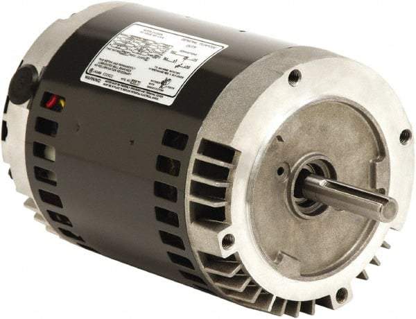 US Motors - 3/4 hp, ODP Enclosure, No Thermal Protection, 3,450 RPM, 208-230/460 & 190/380 Volt, 60 Hz, Three Phase Standard Efficient Motor - Size 56 Frame, C-Face Mount, 1 Speed, Ball Bearings, 2.7-2.8/1.4 Full Load Amps, B Class Insulation, Reversible - Top Tool & Supply