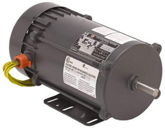 US Motors - 3/4 hp, Auto Thermal Protection, 3,450 RPM, 115/208-230 Volt, Single Phase Motor - Size 56C Frame, C-Face with Base & C-Face without Base Mount, Ball Bearings, 9.8/4.9-4.9 Full Load Amps, B Class Insulation - Top Tool & Supply