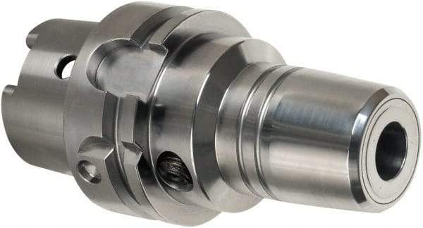 Guhring - HSK100A Taper Shank, 20mm Hole Diam, Hydraulic Tool Holder/Chuck - 42mm Nose Diam, 105mm Projection, Through Coolant - Exact Industrial Supply