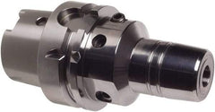 Guhring - HSK100A Taper Shank, 20mm Hole Diam, Hydraulic Tool Holder/Chuck - 42mm Nose Diam, 105mm Projection, Through Coolant - Exact Industrial Supply