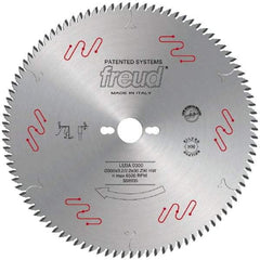 Freud - 250mm Diam, 30mm Arbor Hole Diam, 80 Tooth Wet & Dry Cut Saw Blade - Carbide-Tipped, Standard Round Arbor - Top Tool & Supply