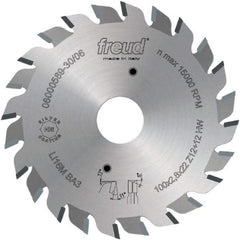 Freud - 120mm Diam, 50mm Arbor Hole Diam, Wet & Dry Cut Saw Blade - Carbide-Tipped, Standard Round Arbor - Top Tool & Supply