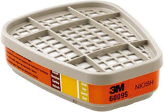 3M - Orange Cartridge - Series 6000, 7000, FF-400, Protects Against Mercury Vapor, Sulfur Dioxide - Top Tool & Supply