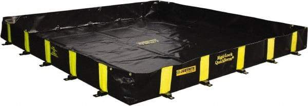 Justrite - 745 Gal Low Wall Berm - 10' Wide x 10" Long - Top Tool & Supply