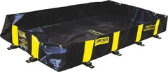 Justrite - 235 Gal Low Wall Berm - 4' Wide x 8" Long - Top Tool & Supply